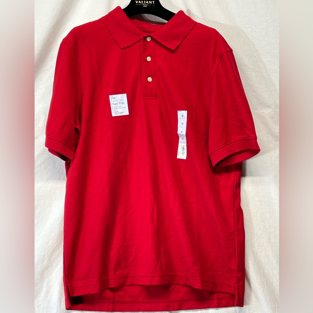 Croft‎ & Barrow Men's Red Polo New with Tags Size Medium